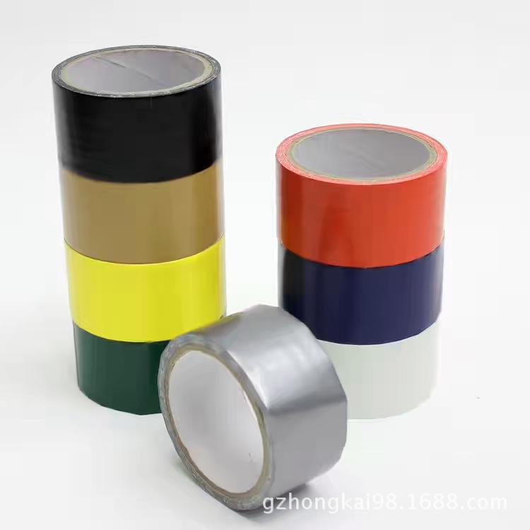 彩色布基膠帶 單麵布基膠高粘防（fáng）水封邊地毯布基強 量（liàng）大從優